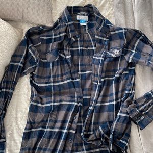 Columbia Dallas cowboys flannel